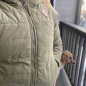 Women’s burton dry ride jacket navy green